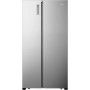 Hisense RS677N4BIE Ψυγείο Ντουλάπα 519lt NoFrost Υ178.6xΠ91xΒ64.3εκ. Inox