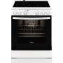 Zanussi ZCV65050WA Κουζίνα 72lt με Κεραμικές Εστίες Π59.6εκ. Λευκή