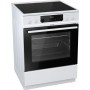 Gorenje EC6352WPA Κουζίνα 71lt με Κεραμικές Εστίες Π60εκ. Λευκή