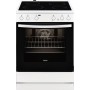 Zanussi ZCV65030WA Κουζίνα 72lt με Κεραμικές Εστίες Π60εκ. Λευκή