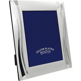 HOMie Κορνίζα Επάργυρη Γραμμές 15x20cm Ασημί