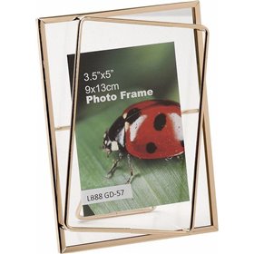 Espiel Κορνίζα Μεταλλική 15x20cm με Χρυσό Πλάισιο