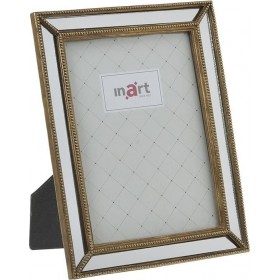 Inart Κορνίζα Πολυρητίνης 20x25cm με Καθρέπτη Inart Κορνίζα Πολυρητίνης 20x25cm με Καθρέπτη