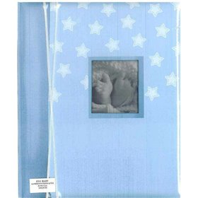 Kandalepas Παιδικό Άλμπουμ Αστεράκια για 30 Φωτογραφίες Σιέλ 24x29cm Kandalepas Παιδικό Άλμπουμ Αστεράκια για 30 Φωτογραφίες Σιέλ 24x29cm