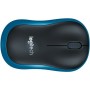 Logitech M185 Ασύρματο Mini Ποντίκι Μπλε