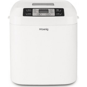 HKoenig BAKE320 Αρτοπαρασκευαστής 550W Χωρητικότητας 800gr με 12 Προγράμματα