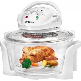 Bomann HLO 2280 Φουρνάκι Ρομπότ 12lt με Λάμπα Αλογόνου Λευκό Bomann HLO 2280 Φουρνάκι Ρομπότ 12lt με Λάμπα Αλογόνου Λευκό