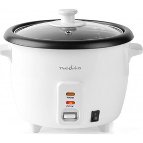 Nedis Rice Cooker KARC10WT 400W με Χωρητικότητα 1ltΚωδικός: 233-1585 
