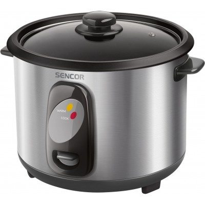 Sencor Rice Cooker 400W με Χωρητικότητα 1ltΚωδικός: SRM 1000SS 