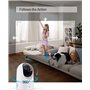 Eufy EufyCam Indoor Cam 2K Pan &amp Tilt IP Κάμερα Παρακολούθησης Wi-Fi Full HD+ με Αμφίδρομη Επικοινωνία T8410322