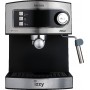 Izzy 6823 Barista Μηχανή Espresso 850W Πίεσης 20bar Ασημί