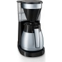 Melitta Easy Top Therm II Steel Καφετιέρα Φίλτρου 1050W Stainless Steel