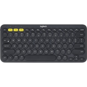 Logitech K380 Ασύρματο Bluetooth Πληκτρολόγιο Αγγλικό US Γκρι Logitech K380 Ασύρματο Bluetooth Πληκτρολόγιο Αγγλικό US Γκρι