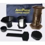 Aerobie Aeropress Coffee Maker With Tote Bag Καφετιέρα Γαλλικού Χειρός 200ml Μαύρη