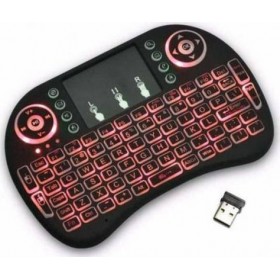 QY-K07 Ασύρματο Πληκτρολόγιο με Touchpad Αγγλικό US