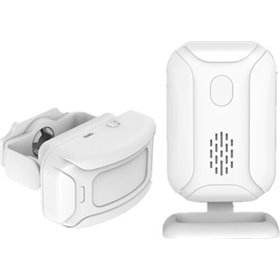 Αισθητήρας Κίνησης Μπαταρίας Ασύρματος Ειδοποιητής Εισόδου Εξόδου με Ανίχνευση σε Λευκό Χρώμα SF20R/VSC-20