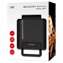 Life Belgian Waffle Maker Βαφλιέρα 2 Θέσεων σε Ορθογώνιο Σχήμα 1200W