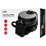 Life Waffle Pro Rotary Βαφλιέρα 4 Θέσεων σε Ορθογώνιο Σχήμα 1000W