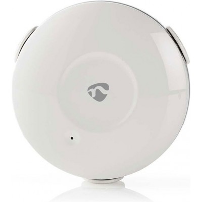 Nedis WIFIDW10WT WiFi Αισθητήρας Πλημμύρας Μπαταρίας Διαρροής σε Λευκό Χρώμα 233-0443