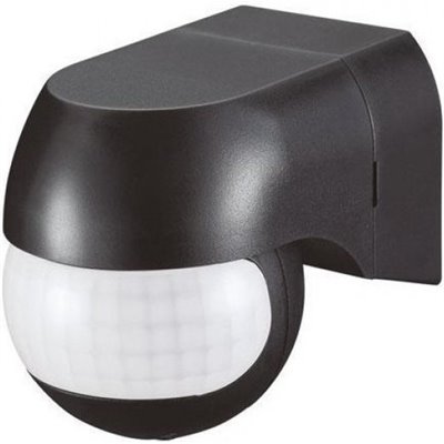 Eurolamp Αισθητήρας Κίνησης 800W 4A IP44 Γωνία Θέασης 180° σε Μαύρο Χρώμα 147-02000