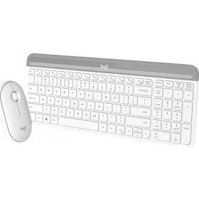 Logitech MK470 Ασύρματο Σετ Πληκτρολόγιο & Ποντίκι Αγγλικό US Λευκό Logitech MK470 Ασύρματο Σετ Πληκτρολόγιο & Ποντίκι Αγγλικό US Λευκό