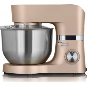 Heinrich's KM 6278 Κουζινομηχανή 1300W με Ανοξείδωτο Κάδο 6.5lt Gold