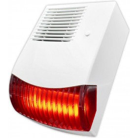 Σειρήνα Συστημάτων Συναγερμού Εξωτερική IP54 Κόκκινη BS-3-R