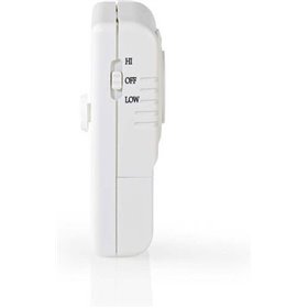 Nedis Ασύρματο Σύστημα Συναγερμού Μini Αυτόνομος Αισθητήρας Δόνησης με Συναγερμό 85db ALRMGB10WT 233-0453