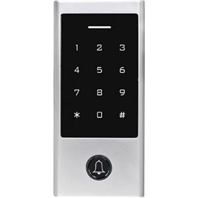 Secukey Ασύρματο Πληκτρολόγιο Συναγερμού Αφής σε Ασημί Χρώμα SCK-H1-BT