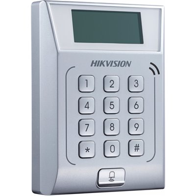 Hikvision DS-Κ1Τ802Μ Πληκτρολόγιο Συναγερμού με Οθόνη σε Ασημί Χρώμα