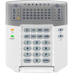 Paradox K32+ Πληκτρολόγιο Συναγερμού σε Λευκό Χρώμα