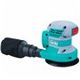 Total TROSLI2001 Έκκεντρο Τριβείο 125mm Μπαταρίας Solo με Σύστημα Αναρρόφησης