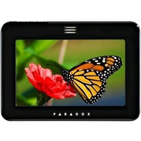 Paradox TM50 Πληκτρολόγιο Συναγερμού Αφής με Οθόνη σε Μαύρο Χρώμα