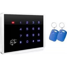 Geyer Ασύρματο Πληκτρολόγιο Συναγερμού σε Μαύρο Χρώμα GSC-K16