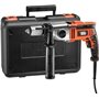 Black &amp Decker KR1102K Κρουστικό Δράπανο 1100W με Θήκη