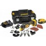 Dewalt DCS356P2 Παλινδρομικό Πολυεργαλείο Brushless 18V 2x5Ah με Ρύθμιση Ταχύτητας