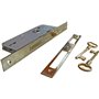 Domus Χωνευτή Κλειδαριά 40mm με 2 Κλειδιά σε Χρυσό Χρώμα 80140
