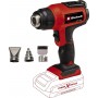 Einhell TE-HA 18 Li Πιστόλι Θερμού Αέρα 18V Solo με Ρύθμιση Θερμοκρασίας εως και 550°C