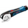 Bosch Λαμαρινοψάλιδο Μπαταρίας GUS 12V-300 Professional 12V 2x2Ah