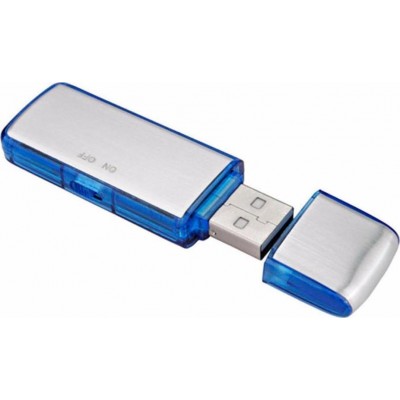 Κοριός Παρακολούθησης Χωρητικότητας 8GB USB Stick σε Ασημί Χρώμα SK-858-Blue