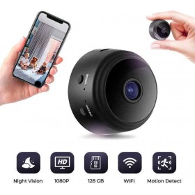Κρυφή Κάμερα Παρακολούθησης με Υποδοχή για Κάρτα Μνήμης Mini Ασύρματη IP WiFi 1080p 14097