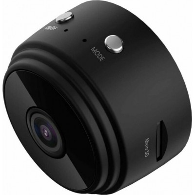 A9 Κρυφή Κάμερα Παρακολούθησης με Υποδοχή για Κάρτα Μνήμης HD 1080p Wifi Mini Wireless PS-103176