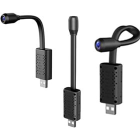 V380 Κρυφή Κάμερα Παρακολούθησης με Υποδοχή για Κάρτα Μνήμης WiFi IP 34.915.0825