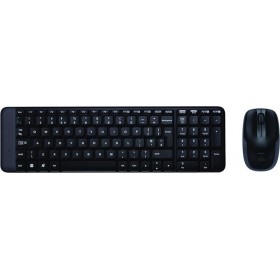 Logitech MK220 Ασύρματο Σετ Πληκτρολόγιο &amp Ποντίκι Ελληνικό