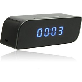 Κρυφή Κάμερα Παρακολούθησης με Υποδοχή για Κάρτα Μνήμης Wifi Clock 720P 22334