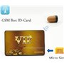 BT-Card Smartcheater Spy 00454 Ακουστικό Ψείρα GSM Card σε Χρυσό Χρώμα