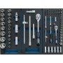 Bormann BWR7600SET Εργαλειοφόρος με 6 Συρτάρια και 120 Εργαλεία