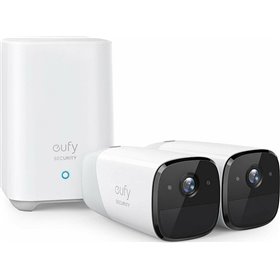 Anker Eufycam 2 Ολοκληρωμένο Σύστημα CCTV Wi-Fi με Control Hub και 2 Ασύρματες Κάμερες &amp FHD T88413D2