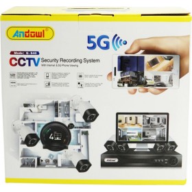 Andowl Ολοκληρωμένο Σύστημα CCTV με 4 Κάμερες Q-S40 Andowl Ολοκληρωμένο Σύστημα CCTV με 4 Κάμερες Q-S40