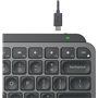 Logitech MX Keys Mini Ασύρματο Bluetooth Πληκτρολόγιο Αγγλικό US Γκρι